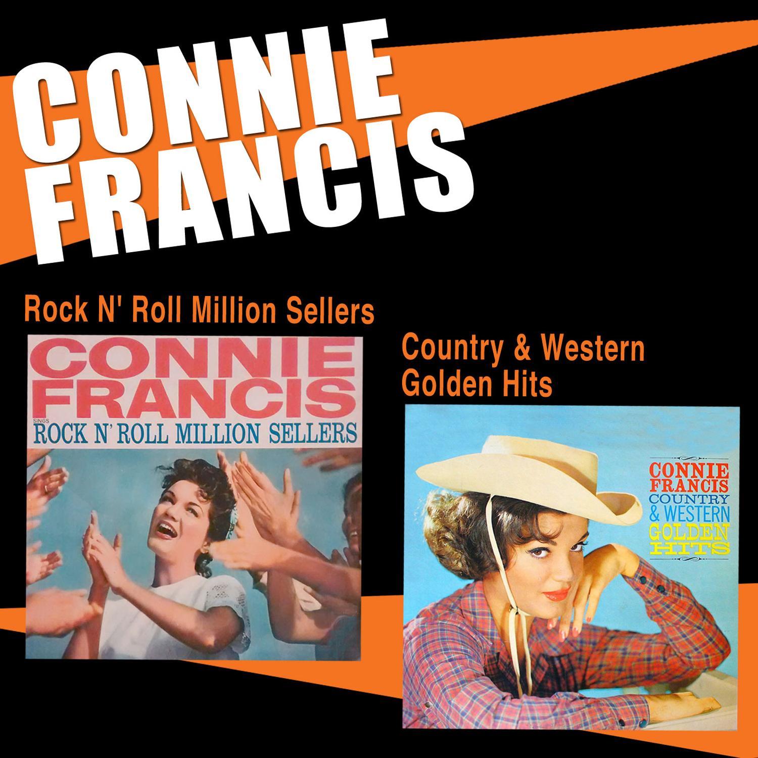 Connie Francis ‎sings Rock N' Roll Million Sellers + Country & Western Golden Hits