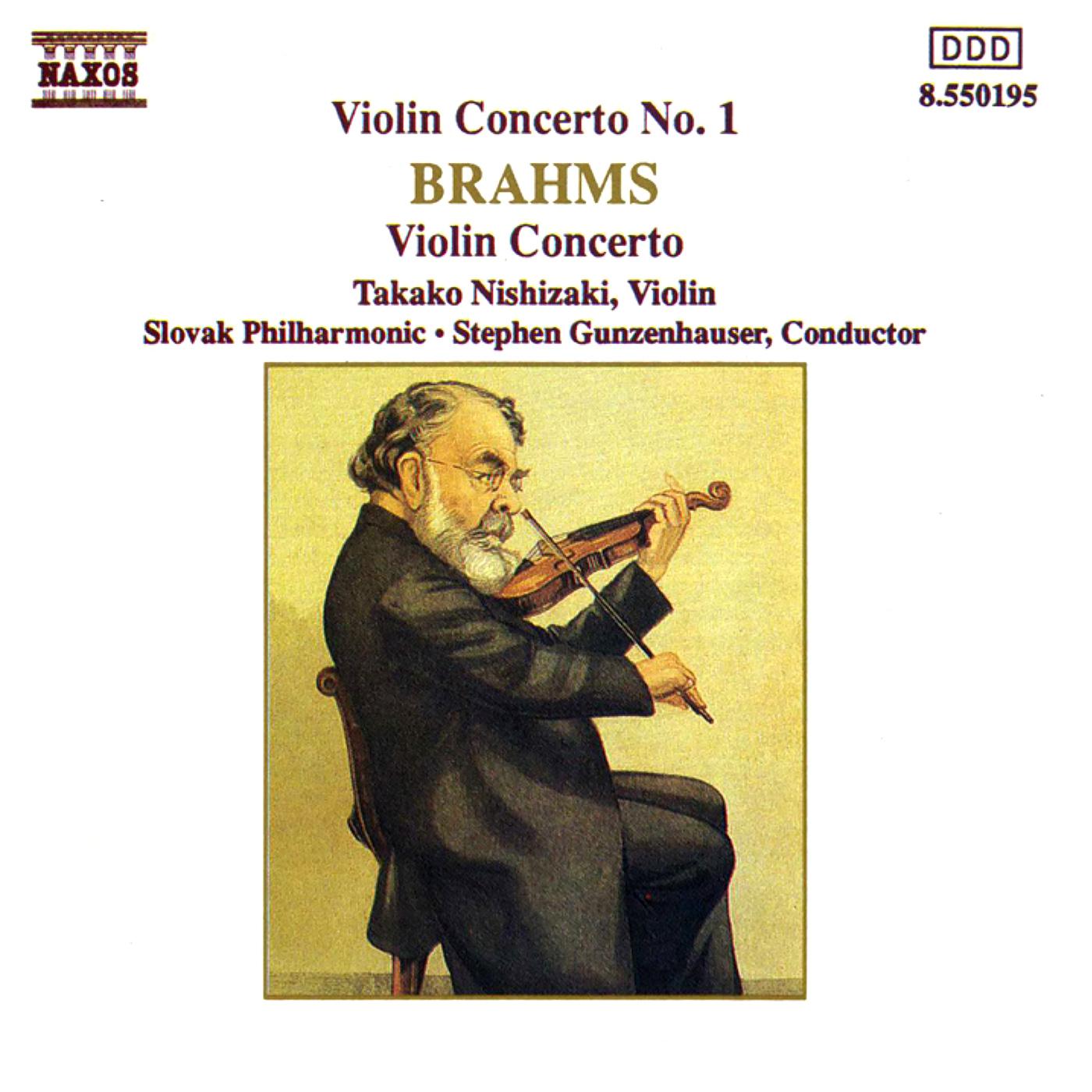 BRUCH, M.: Violin Concerto No. 1 / BRAHMS, J.: Violin Concerto (Takako Nishizaki, Slovak Philharmoni专辑