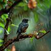 oh, the joy. - Peaceful Birds and Rain Drizzle