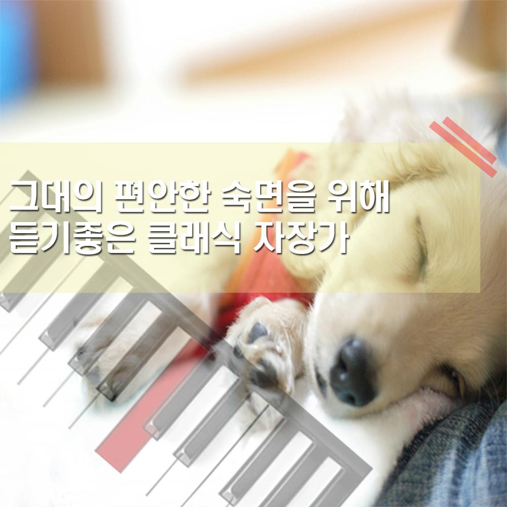 그대의 편안한 숙면을 위해 듣기좋은 클래식 자장가