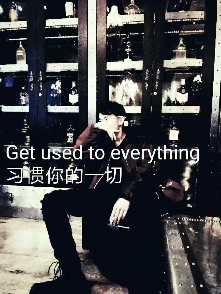 Get used to everything专辑