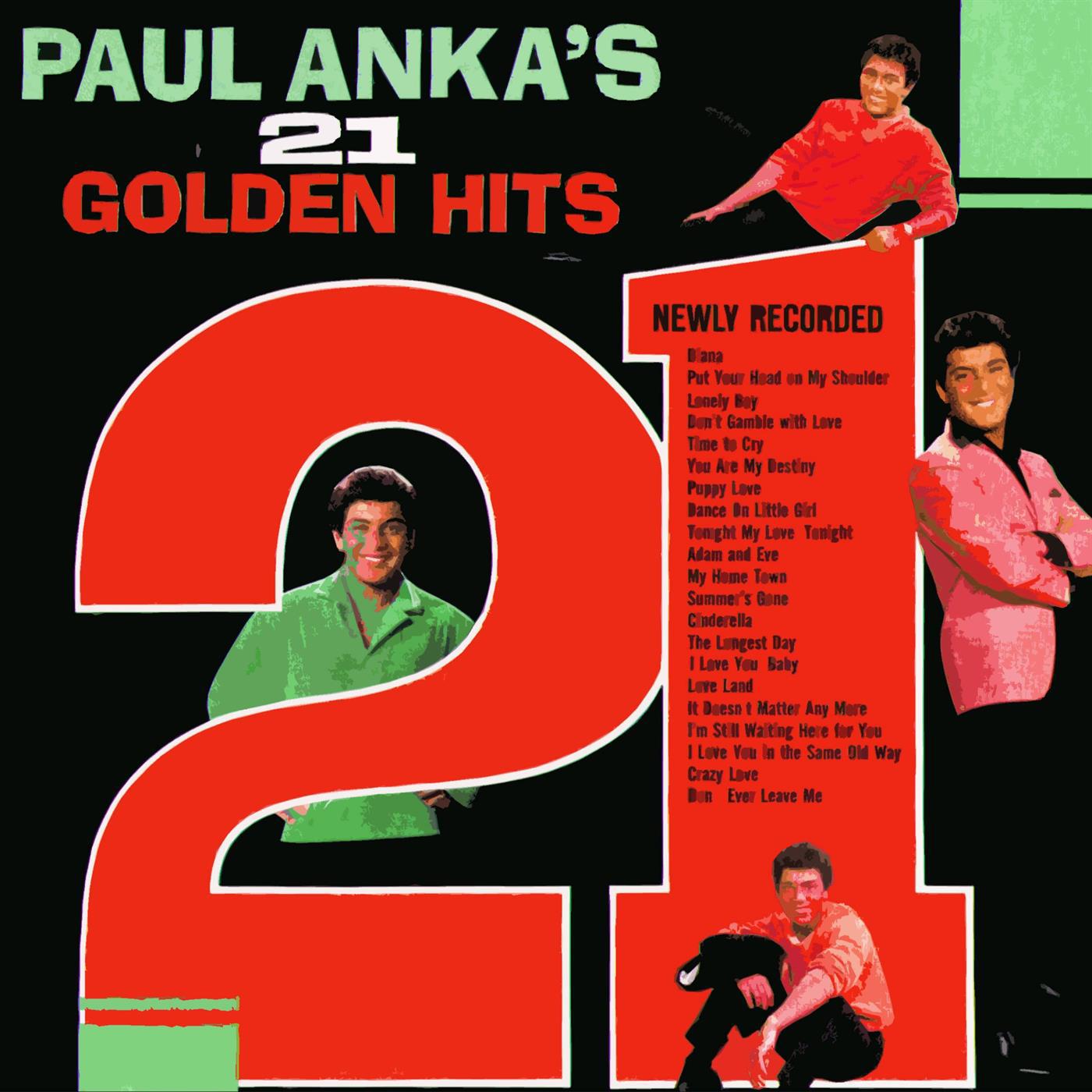 Paul Anka's 21 Golden Hits专辑