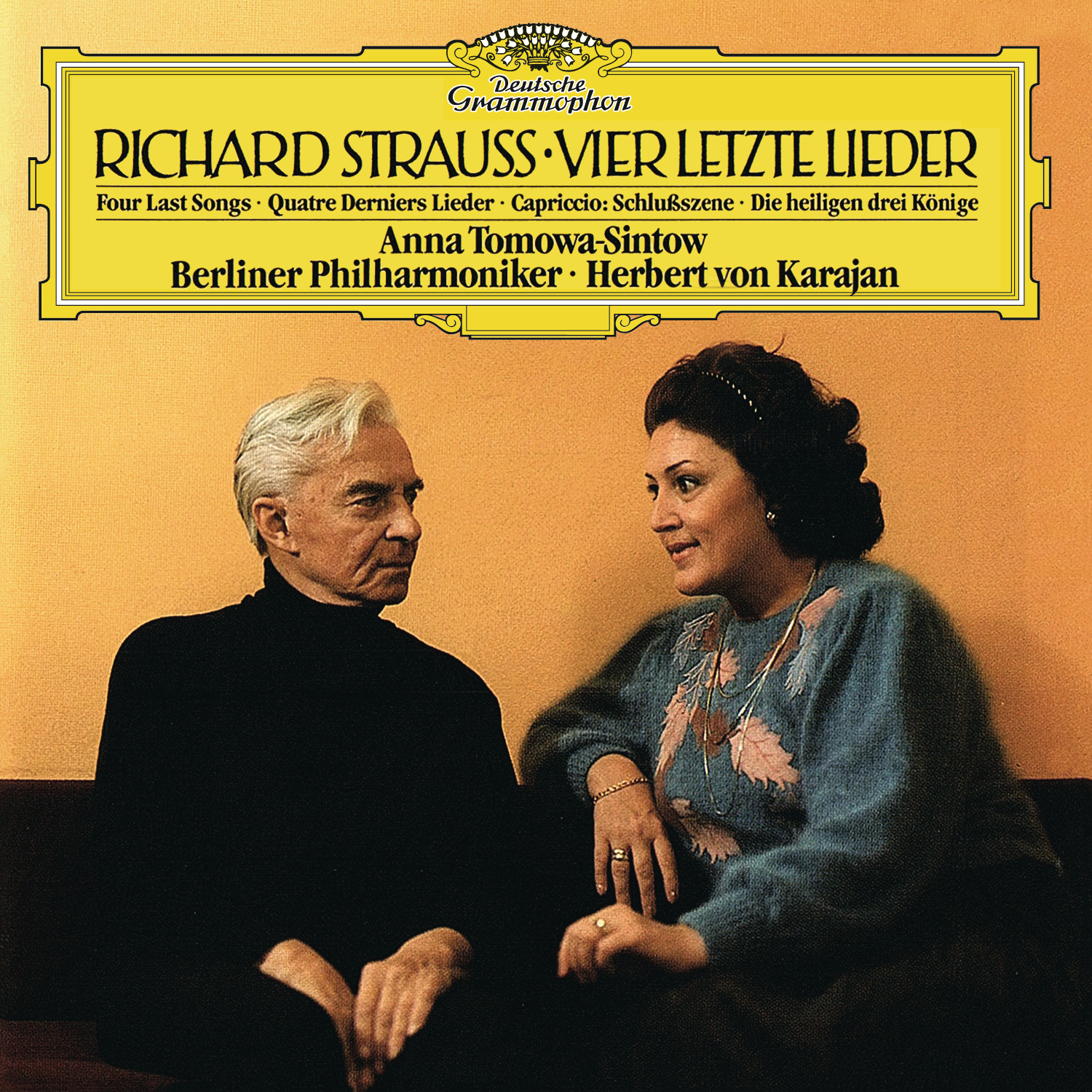 Strauss, R.: Vier letzte Lieder, TrV 296; 6. Die heiligen drei Könige aus Morgenland, Sechs Lieder, Op.56; Capriccio, Op.85