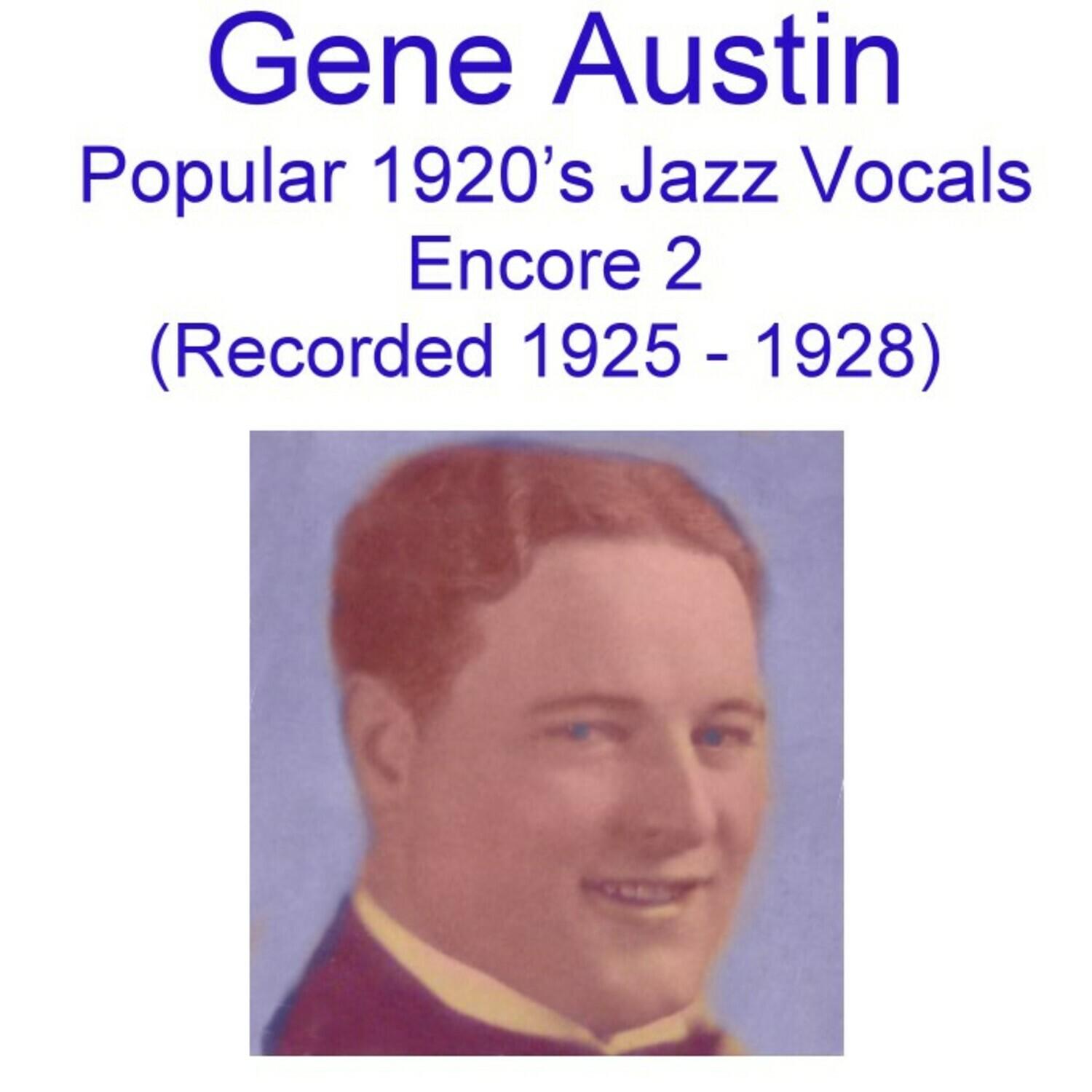 Popular 1920's Jazz Vocals (Encore 2) [Recorded 1925-1928]