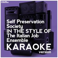 Italian Job Ensemble - Self Preservation Society (karaoke)