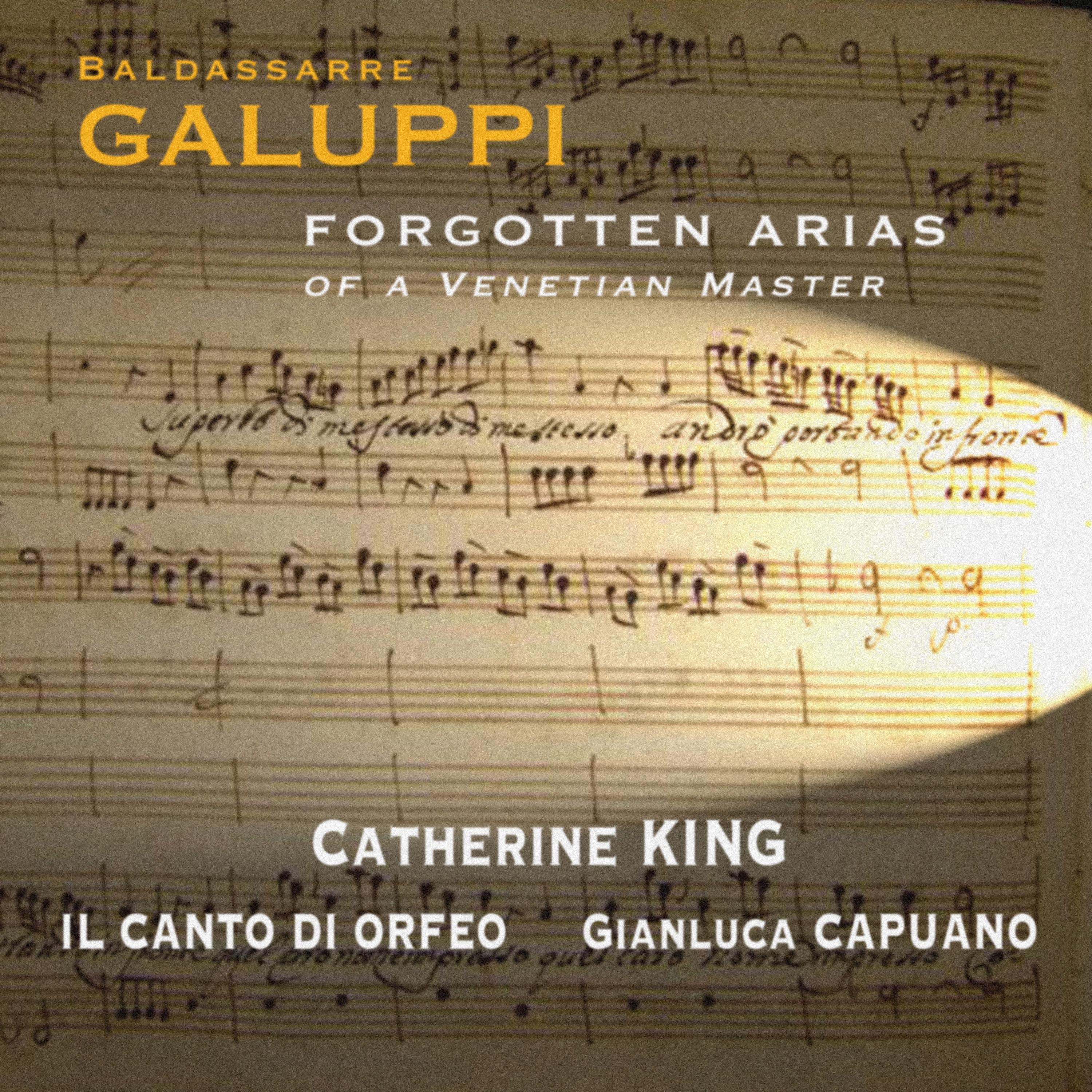 Galuppi: Forgotten arias of a venetian master