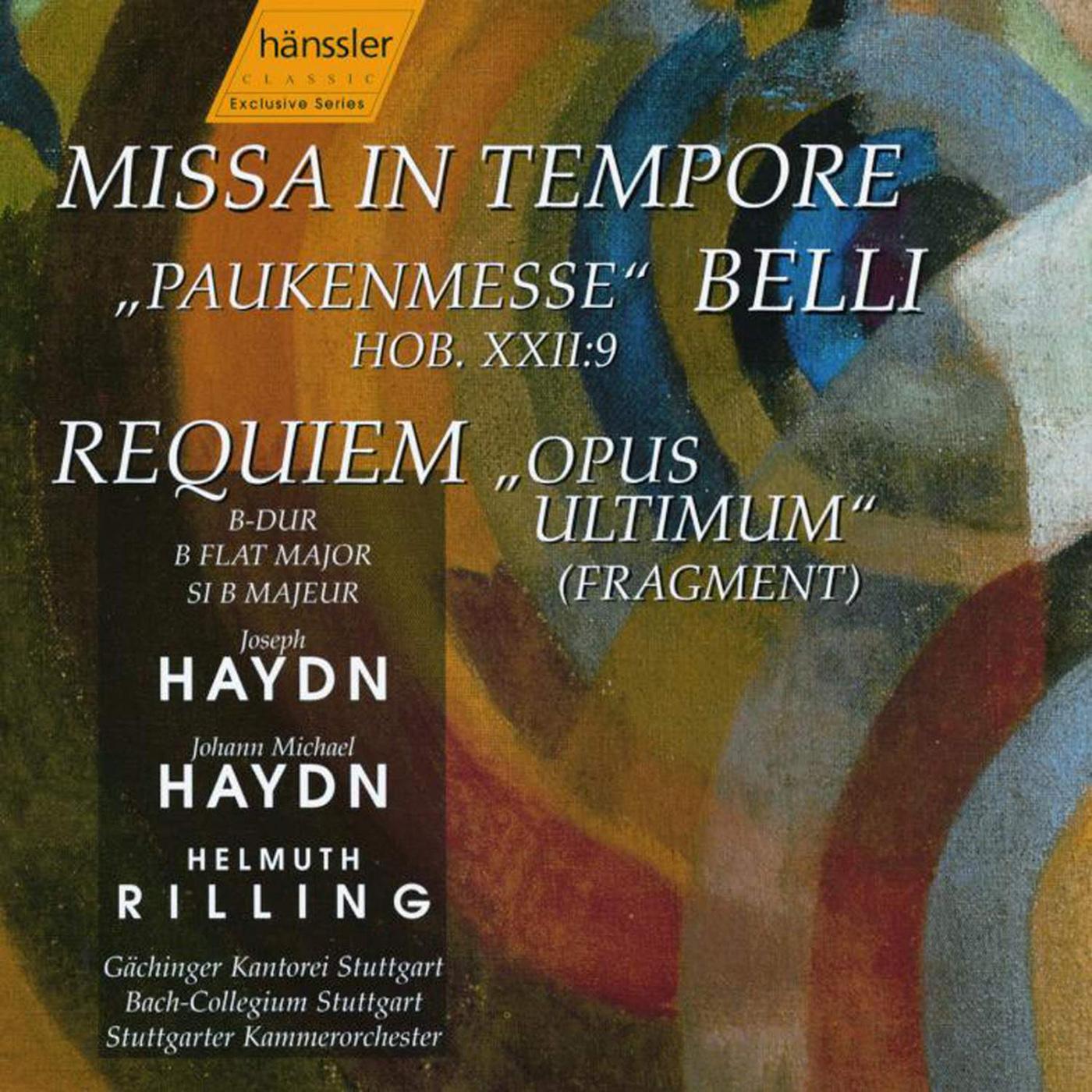 HAYDN, J.: Missa in tempore belli / HAYDN, M.: Requiem in B-Flat Major (excerpts)