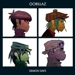 Gorillaz - Kids with Guns (Karaoke Version) 带和声伴奏 （升4半音）