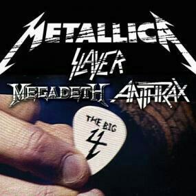 激流金属四巨头入门歌单 Thrash Metal