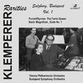 Orchestral Music - BACH, J.S. / PURCELL, H.  (Klemperer Rarities: Salzburg/Budapest, Vol. 1) (Klempe