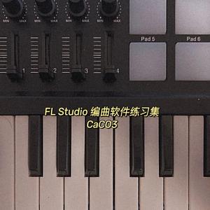FL Studio练习(原曲是dr.dre的，扒带练习) （降8半音）