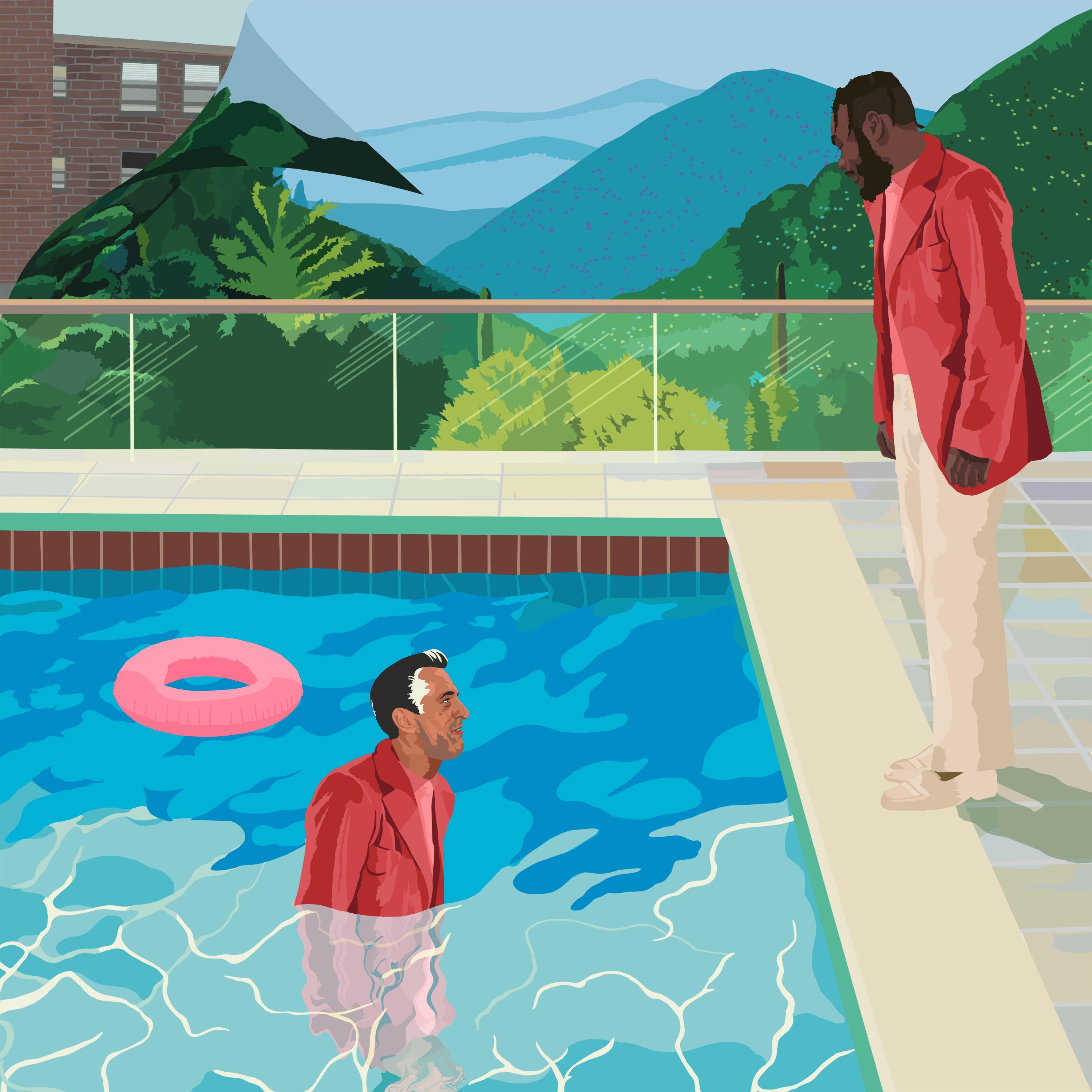 Poolside