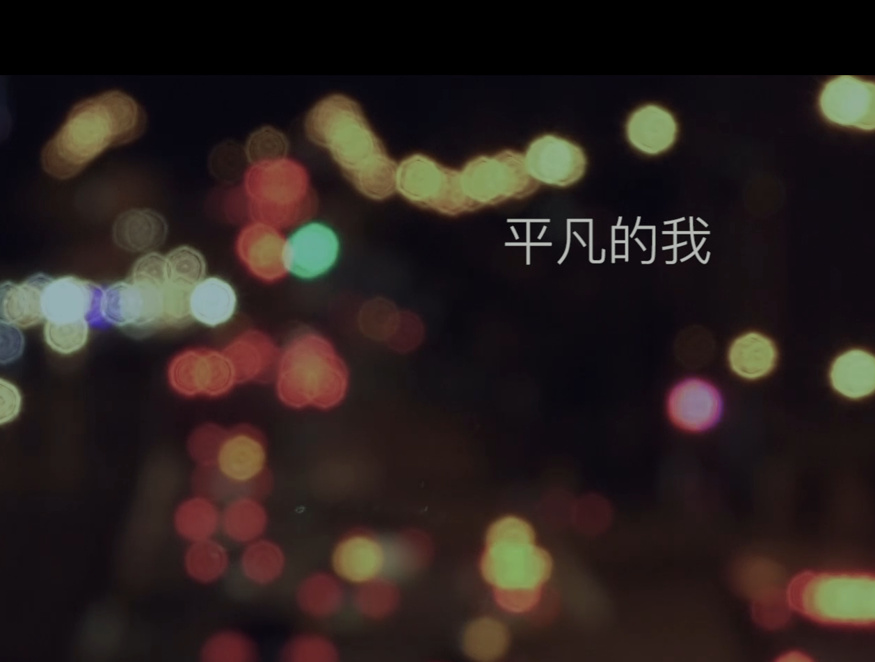 平凡的我