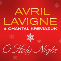 原版伴奏   O Holy Night - Avril Lavigne & Chantal kreviazuk (karaoke)有和声