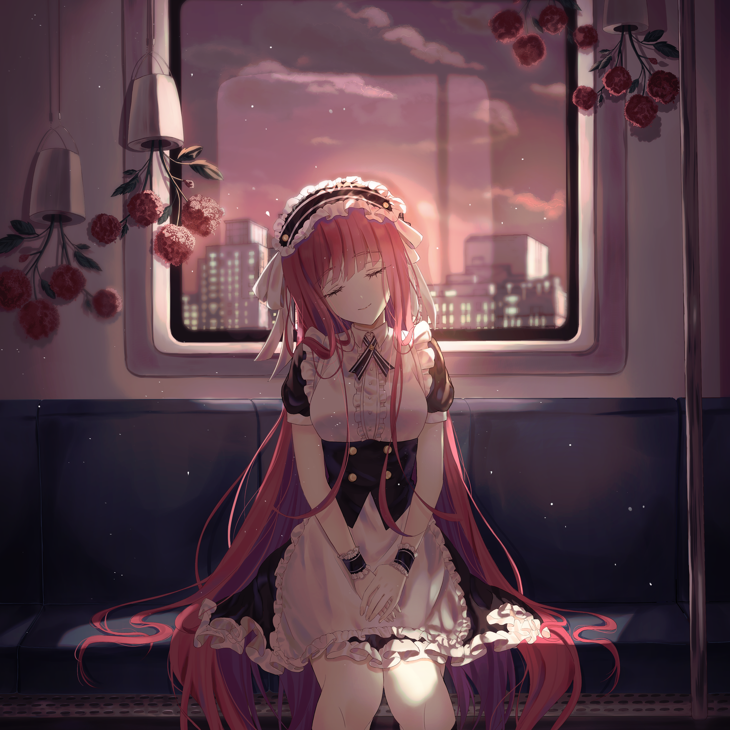 万花の町
