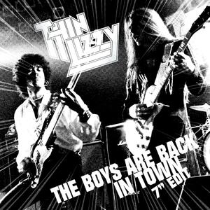 THIN LIZZY - THE BOYS ARE BACK IN TOWN （升6半音）