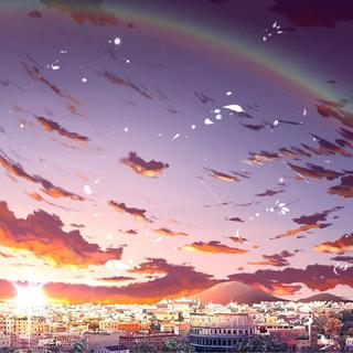 纯音集丨旭日暖浮云·虹光映澄空