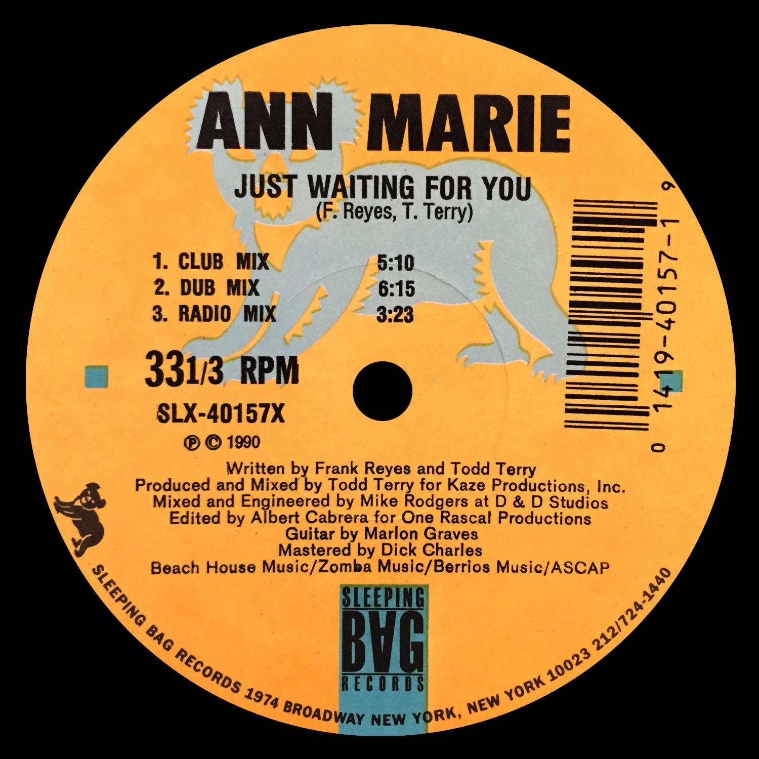 Ann Marie - Just Waiting for You (Radio Mix)