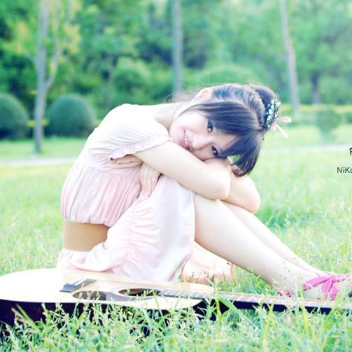 爱上小清新的吉他女生