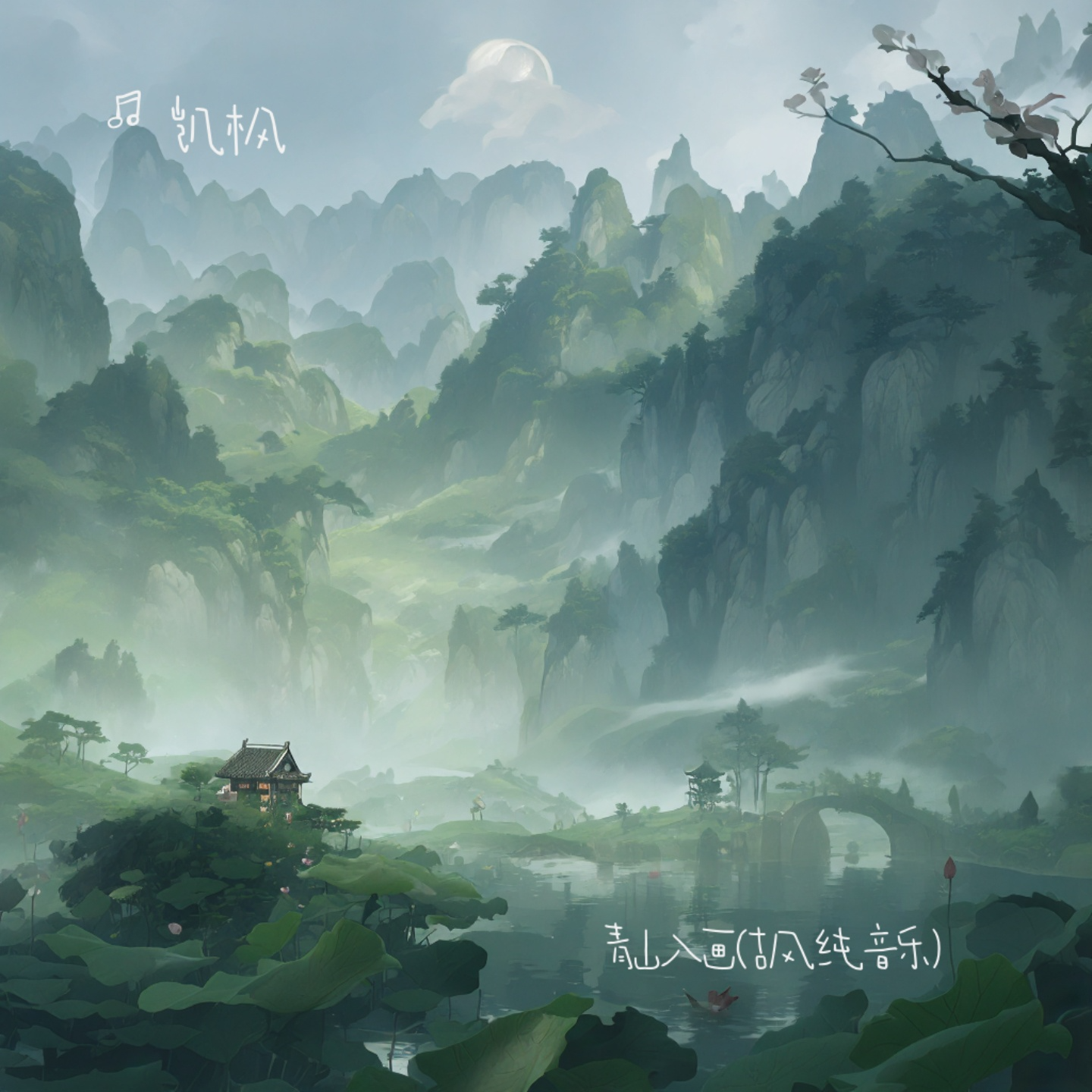 青山入画（古风纯音乐）