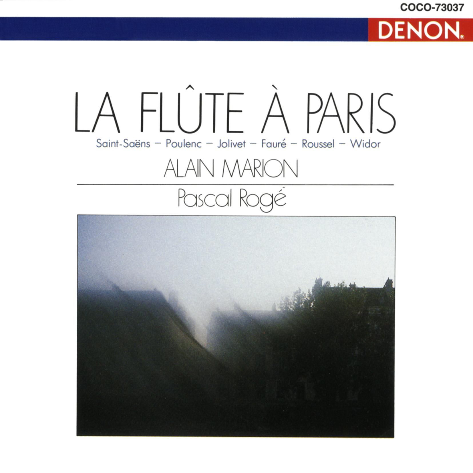 パリのフルート～フランス・フルート名曲選