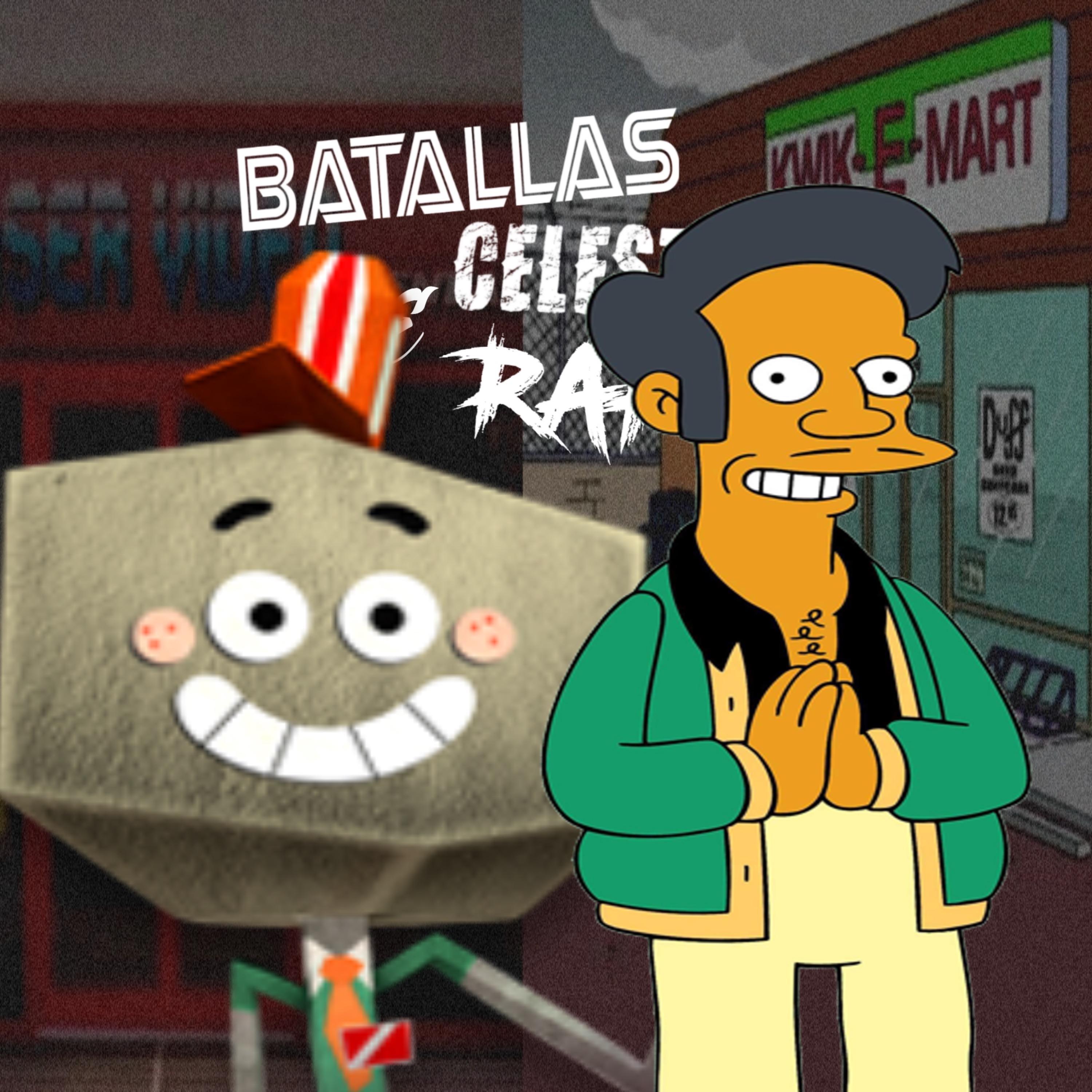 Larry vs Apu. Batallas de Rap Celestiales (Original)
