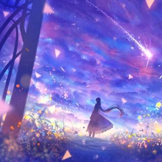 你落在了星空 而我在人海中『奔赴星空』