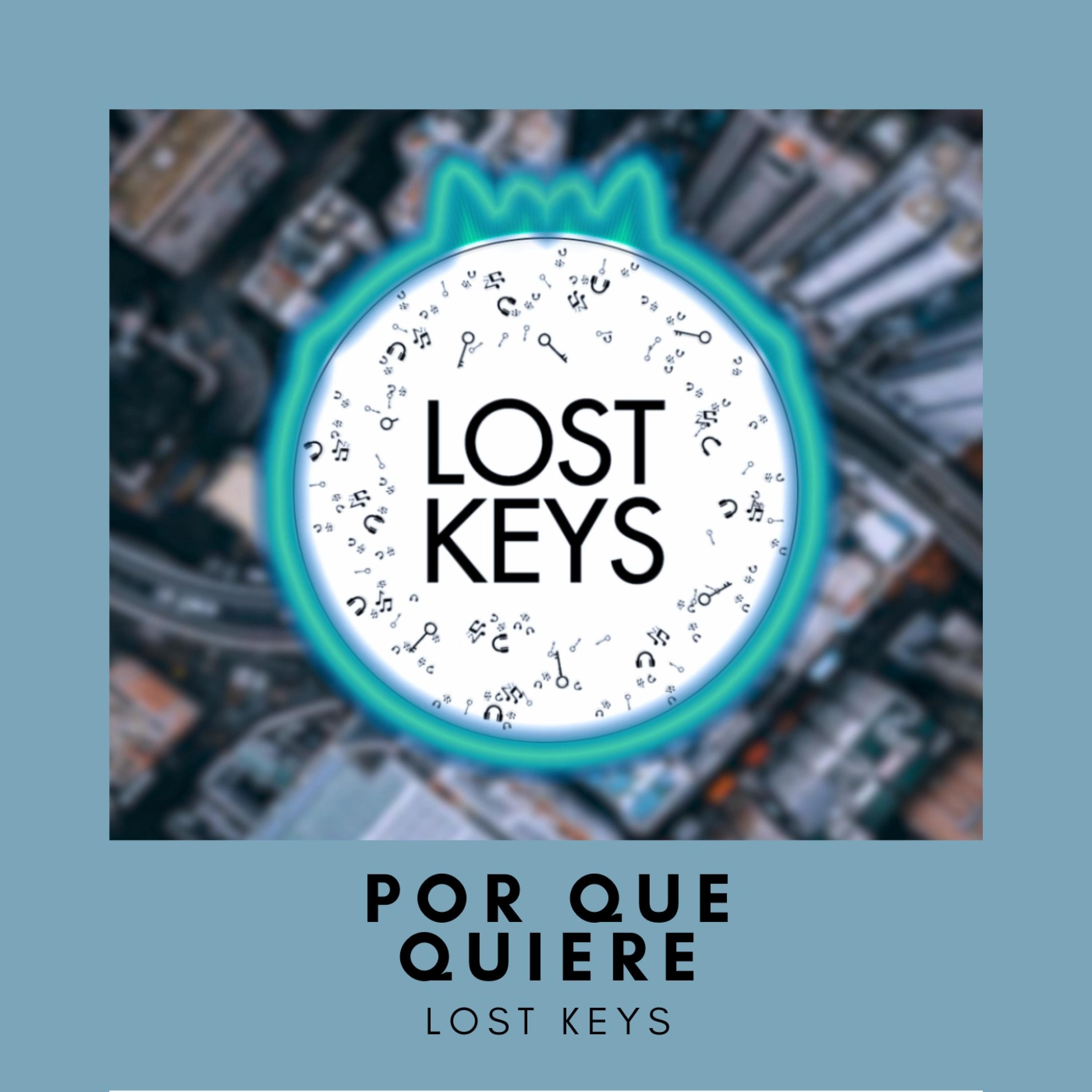 We lost the key. Lost Keys. Lose Keys. Losing Keys.