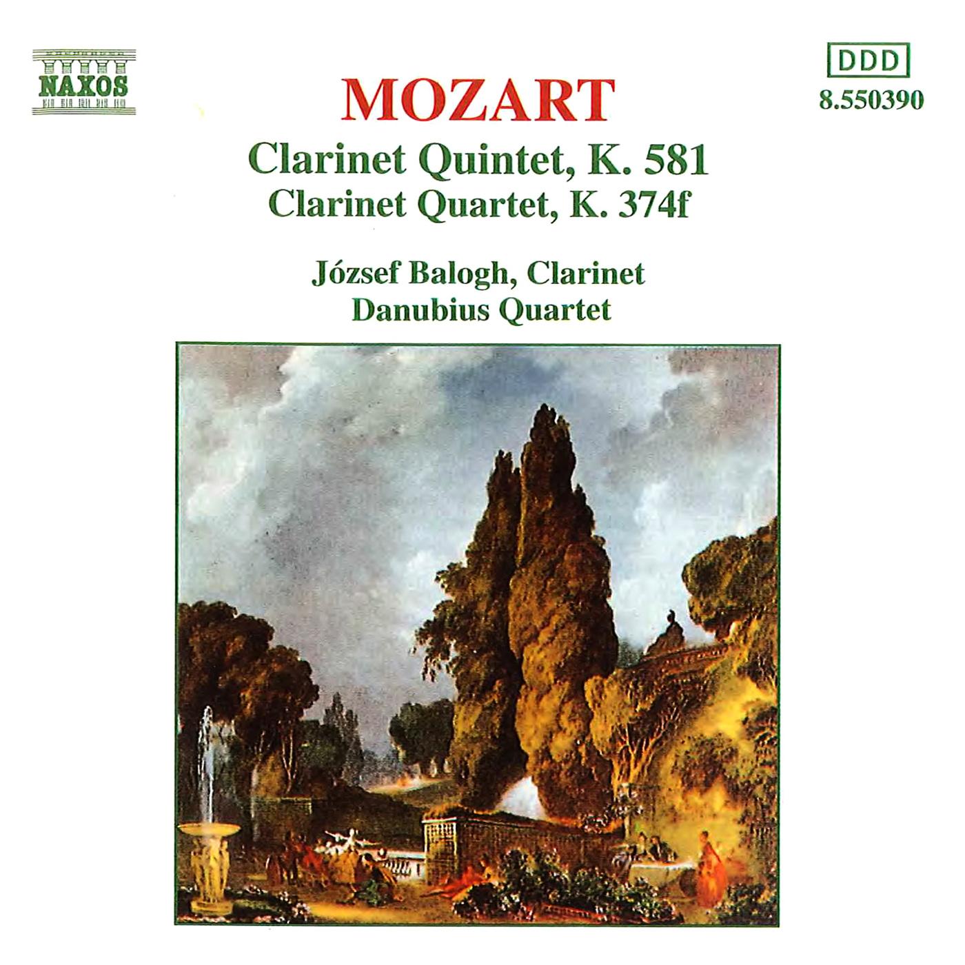 MOZART: Clarinet Quintets