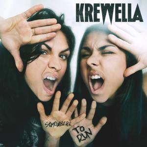 Krewella - Somewhere To Run (Instrumental) 原版无和声伴奏 （升5半音）