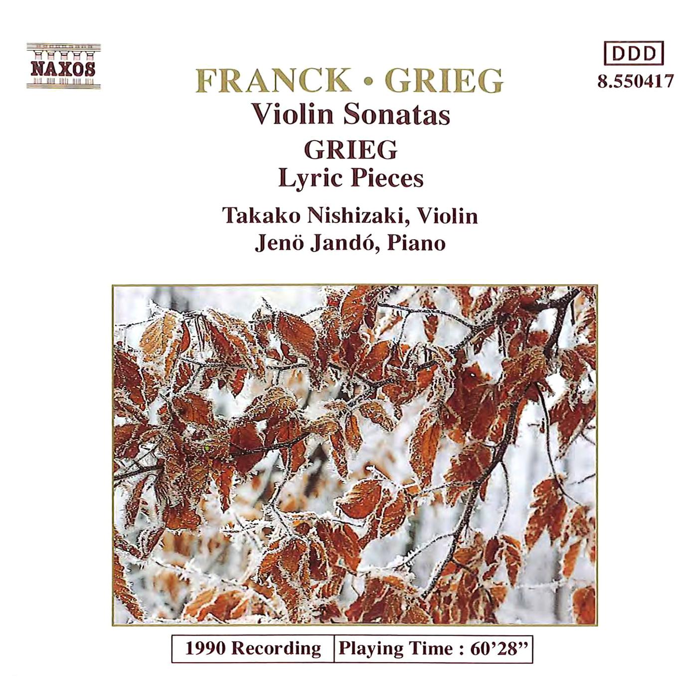 FRANCK / GRIEG: Violin Sonatas专辑