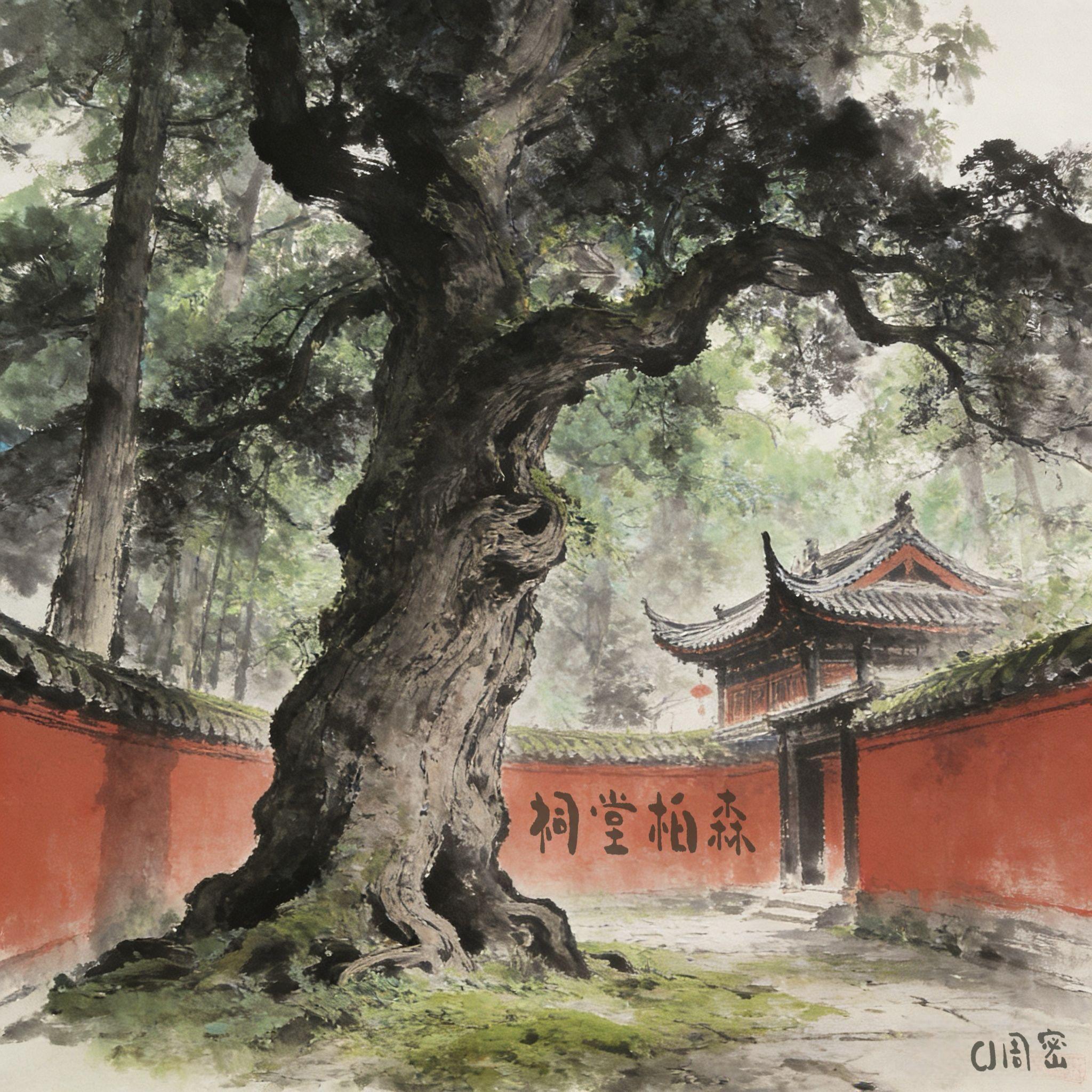 祠堂柏森