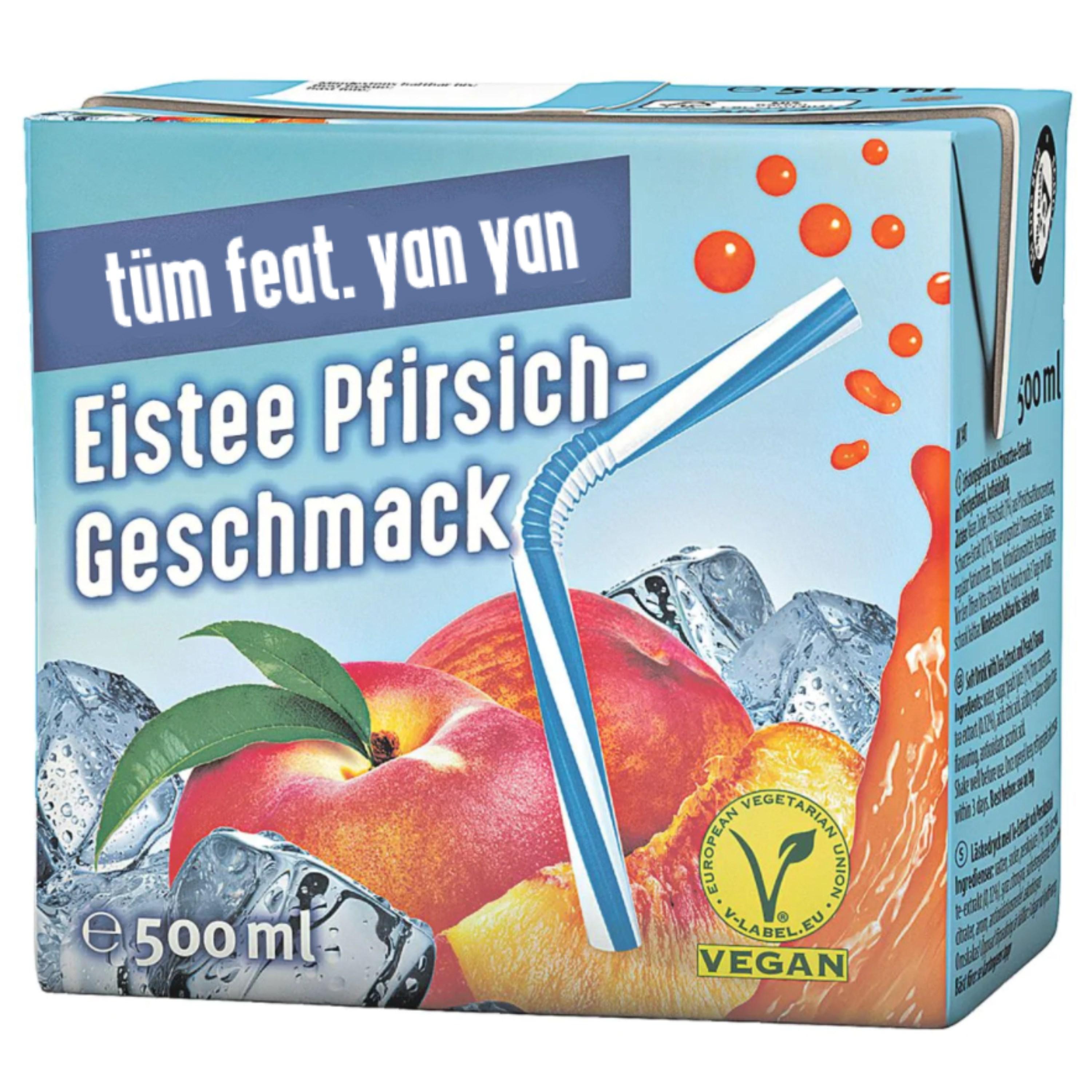 Eistee Pfirsich-Geschmack