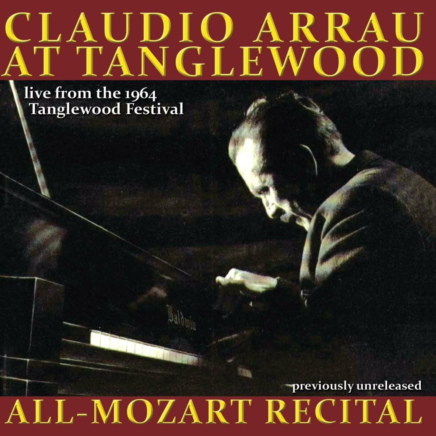 MOZART, W.A.: Piano Sonatas Nos. 5, 8, 14, 17, 18 (Arrau) (Tanglewood Festival, 1964)专辑