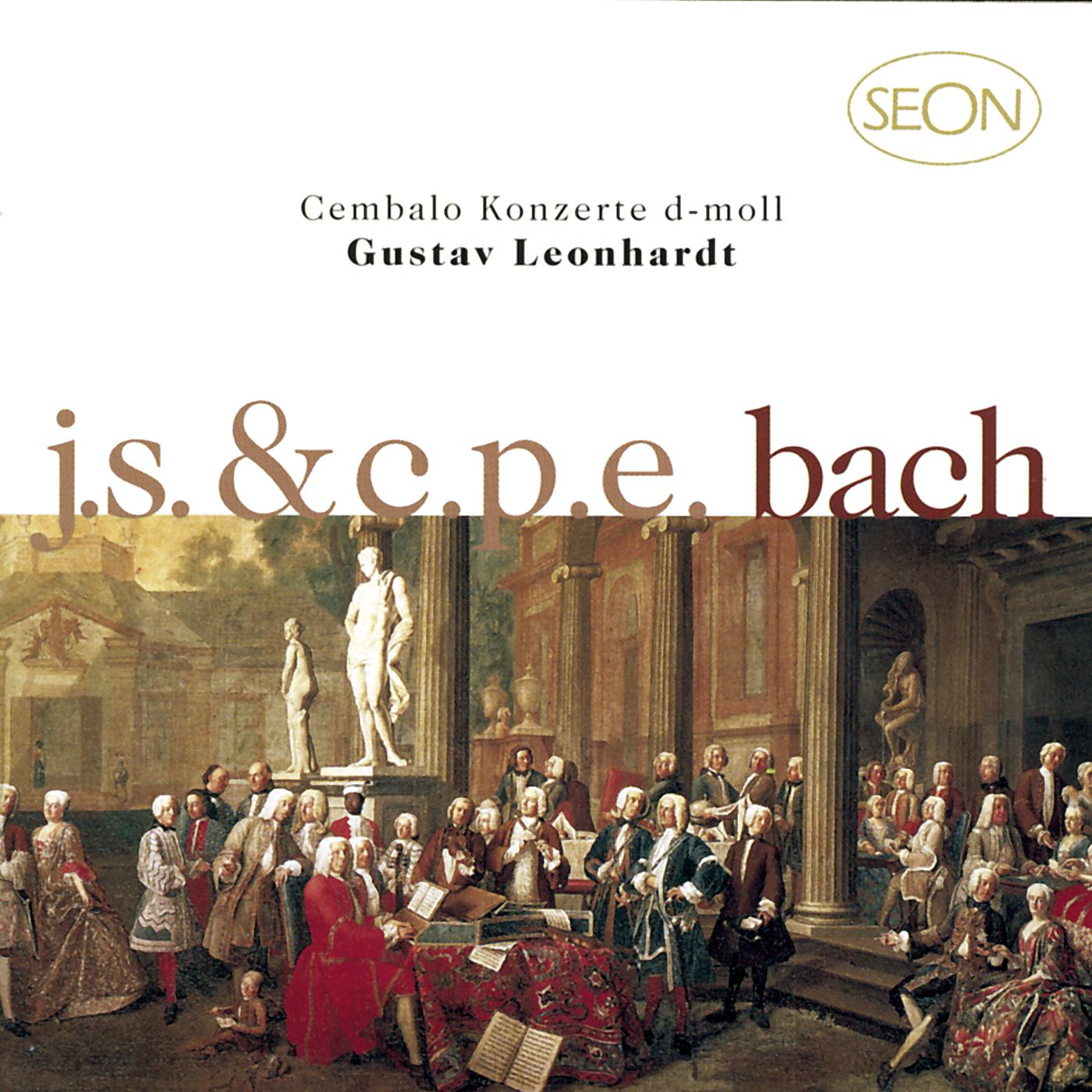 J. S. Bach:  Concerto No. 1 in D minor, BWV 1052 & C.P.E. Bach: Concerto in D minor, Wq. 23