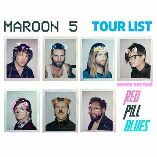 Maroon 5 TOUR LIST