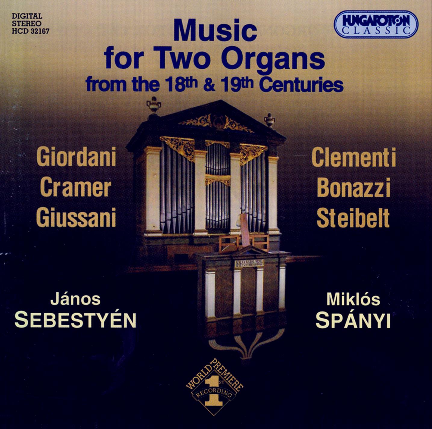 Music for 2 Organs From The 18th And 19th Centuries