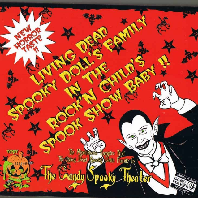 Living dead spooky doll's family in the rock'n child's spook show baby!!