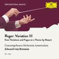 Reger: Variations and Fugue on a Theme by Mozart, Op. 132: Variation III