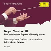 Reger: Variations and Fugue on a Theme by Mozart, Op. 132: Variation III