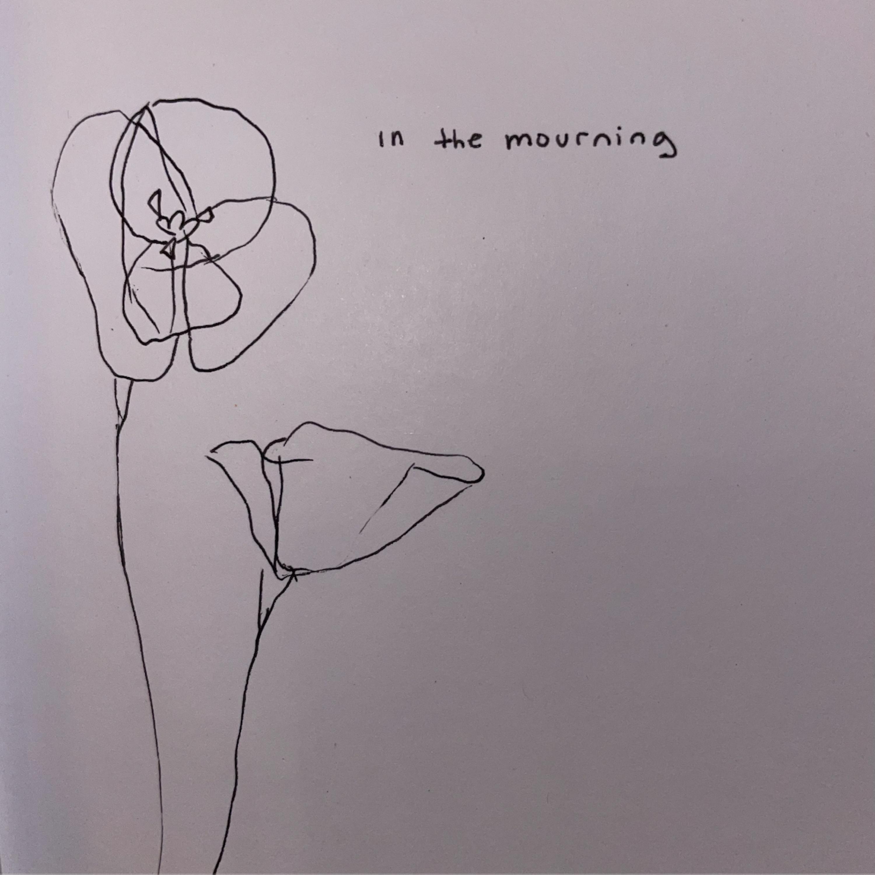 in the mourning