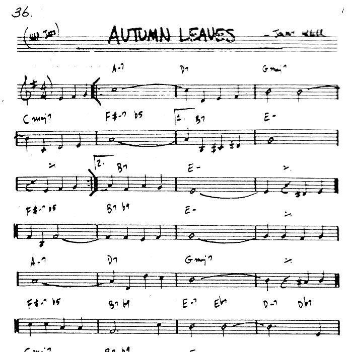 [Standard] Autumn Leaves