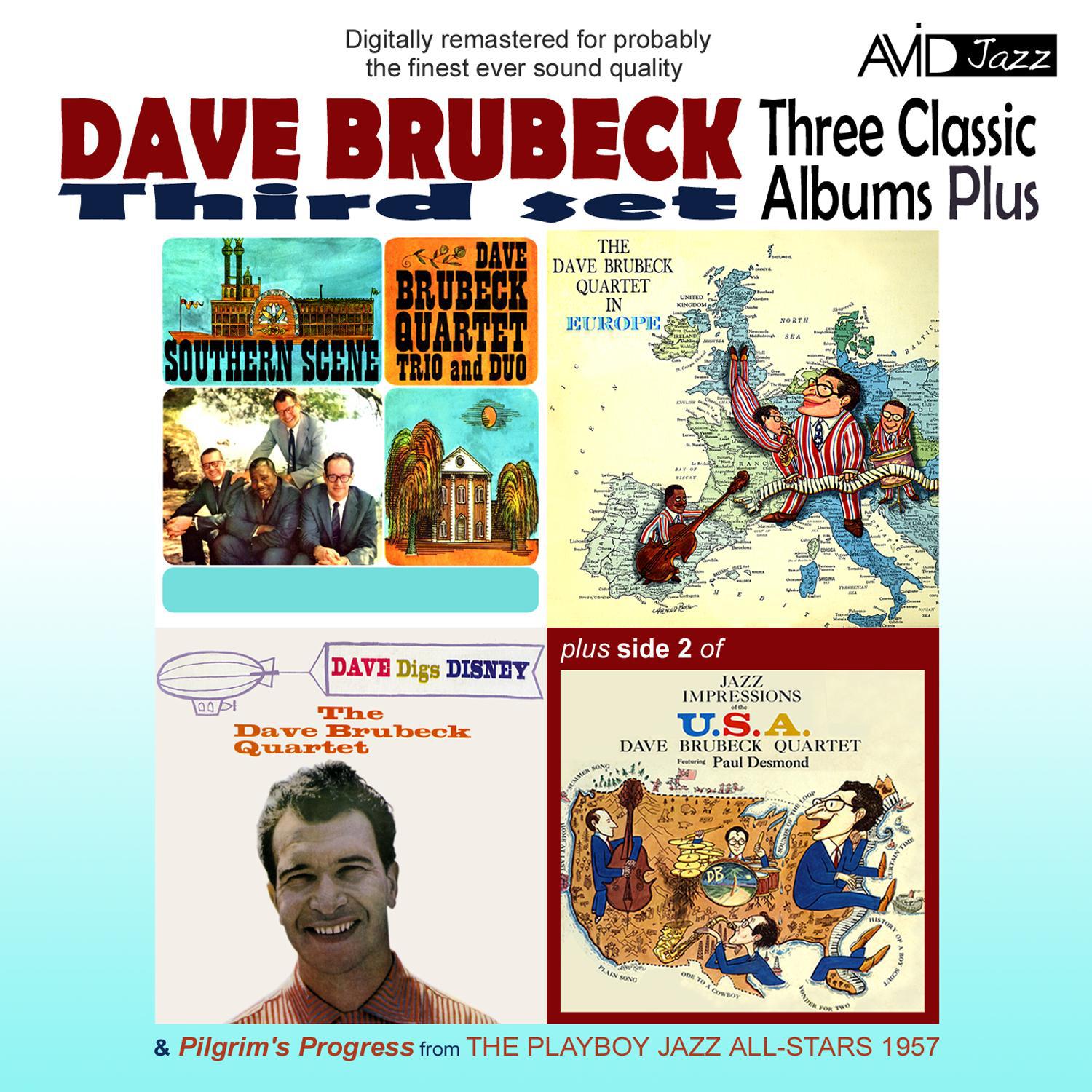 Three Classic Albums Plus (Dave Digs Disney / Southern Scene / The Dave Brubeck Quartet In Europe) (专辑