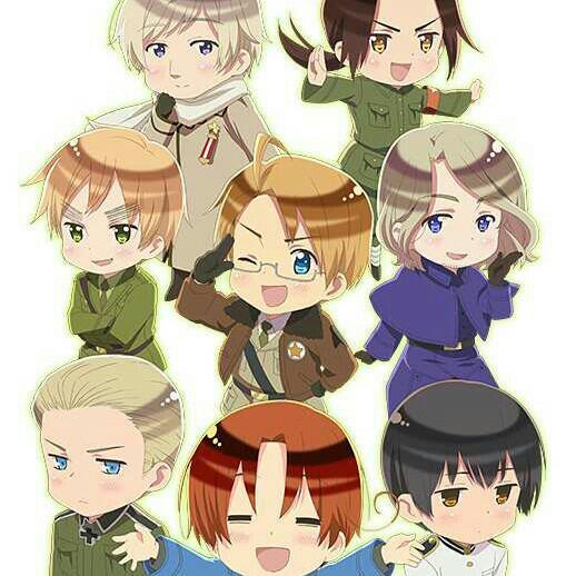 【APH 黑塔利亚】各国版本主题曲 角色歌