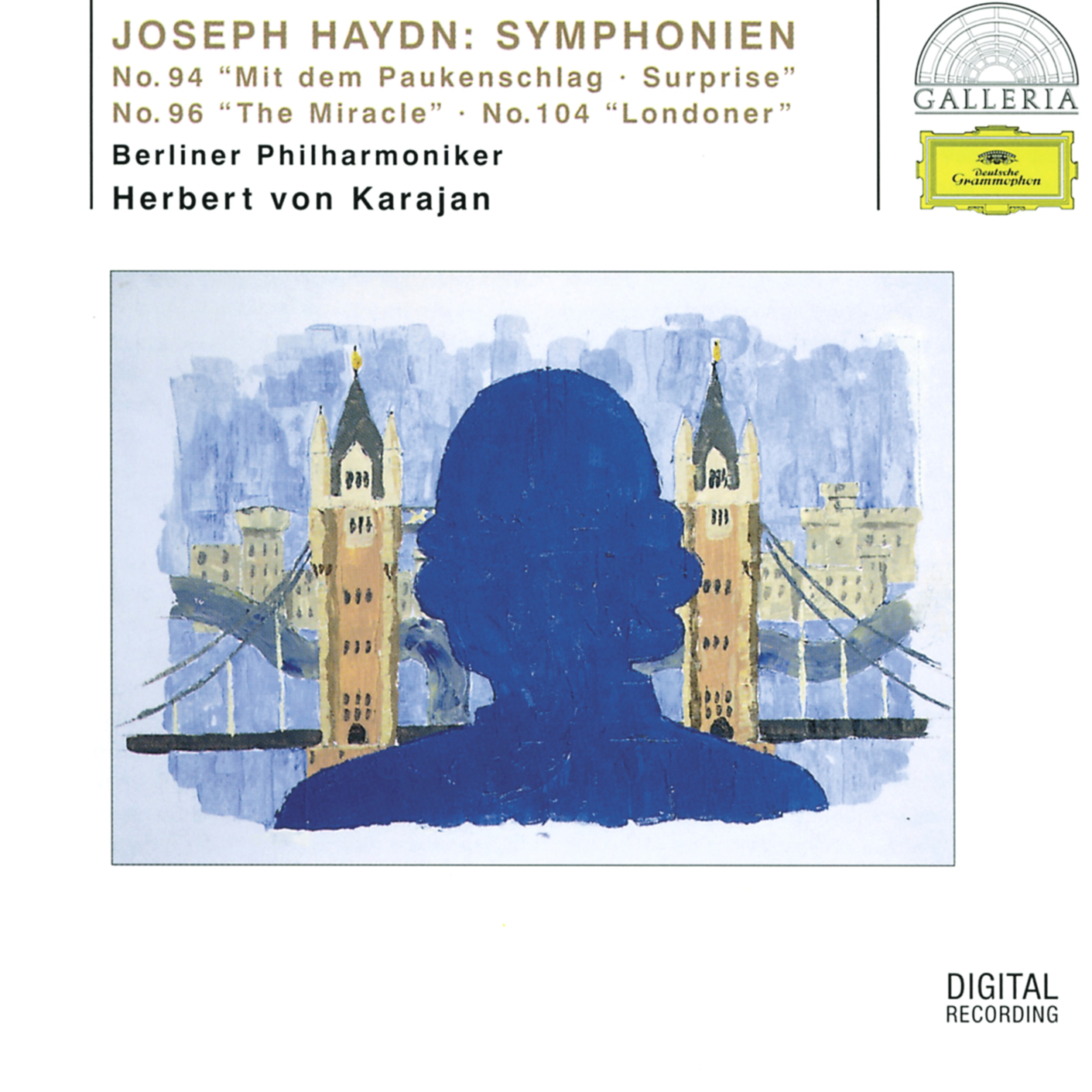 Haydn: Symphonies No. 94 "Surprise"; No. 96 "The Miracle"; No. 104