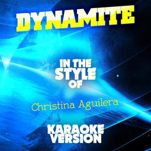 Christina Aguilera - Dynamite （升3半音）