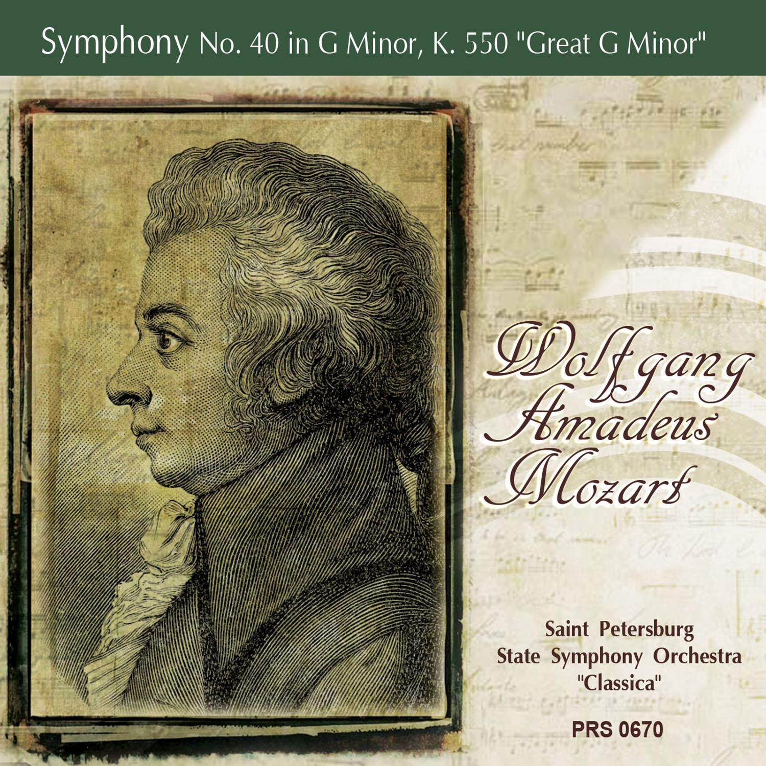 Mozart: Symphony No. 40 in G Minor, K. 550 "Great G Minor"专辑