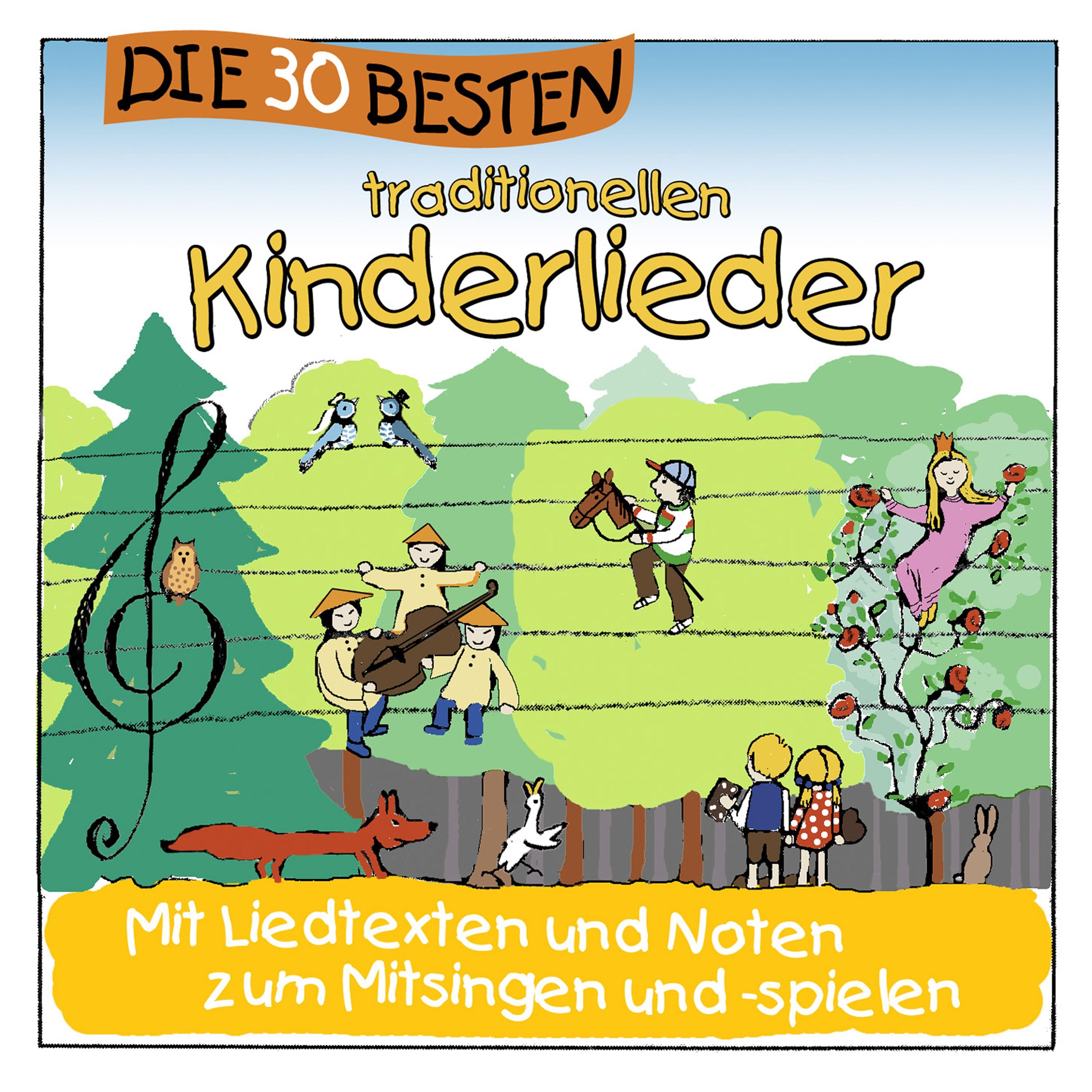 Die 30 besten traditionellen Kinderlieder