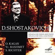 Shostakovich: Sonata for Violin and Piano & Sonata for Viola and Piano