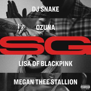 DJ Snake, Ozuna, Megan Thee Stallion, LISA - SG (unofficial Instrumental) 无和声伴奏 （降7半音）